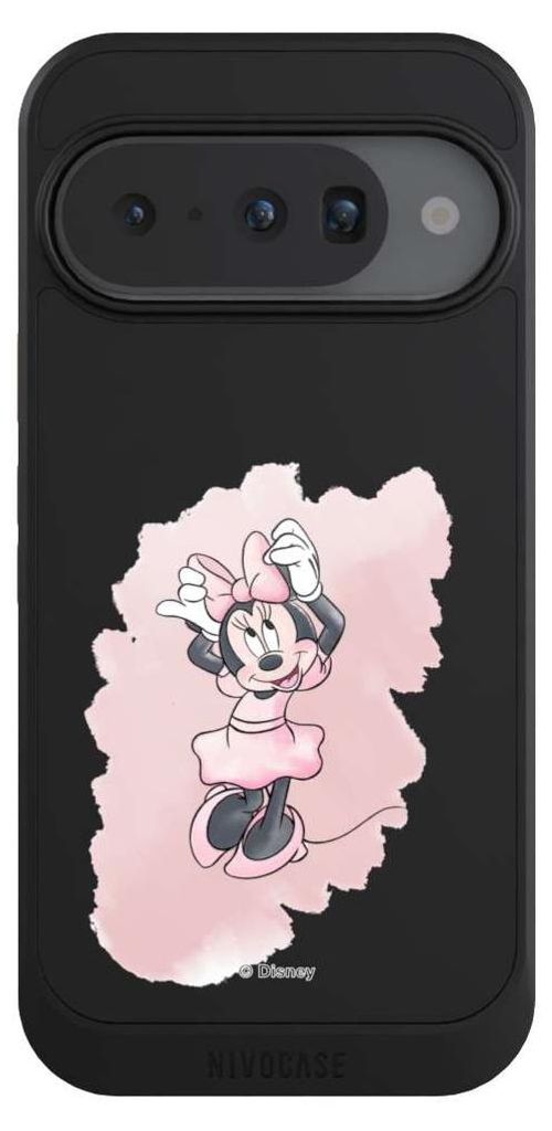 NIVOCASE Hülle für Google Pixel 10 Handyhülle NIVOcore Case Schwarz Disney Motiv ohne Hintergrund