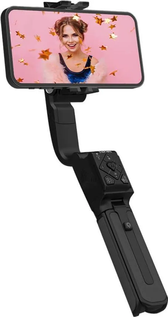Hohem iSteady Q Nero: Stabilizzatore Smartphone 4-in-1 e Gimbal Desktop - 1