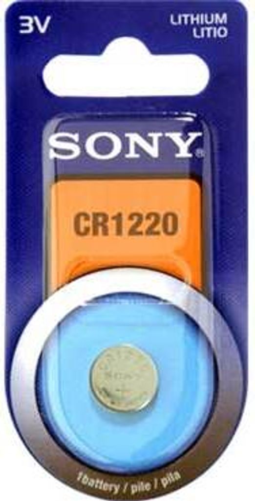 Sony CR1220B1A, Einwegbatterie, Lithium-Ion (Li-Ion), 3 V, Produktbild 