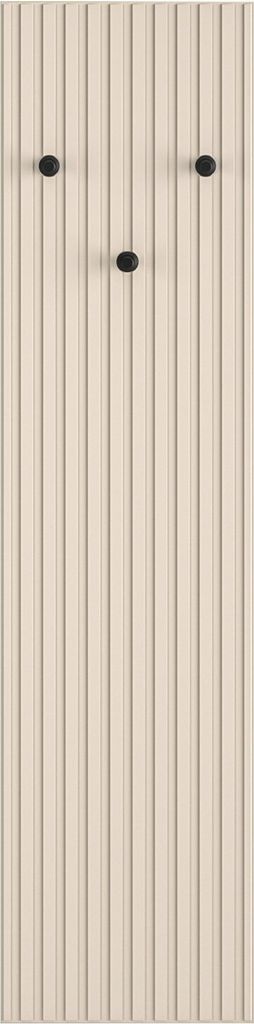 Selsey CALETTO - Wandgarderobe mit Lamellen- 34 cm - Beige