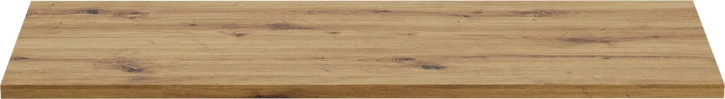 Plateau de salle de bain 120 cm pour double vasque Chêne Artisan MDF