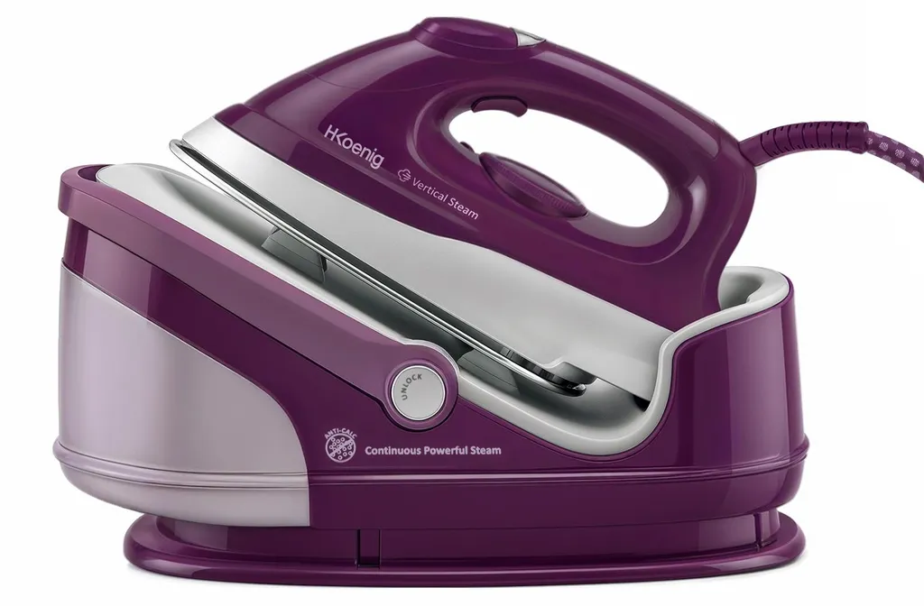 Centrale vapeur compacte H.Koenig V8 idéale pour familles et linge
