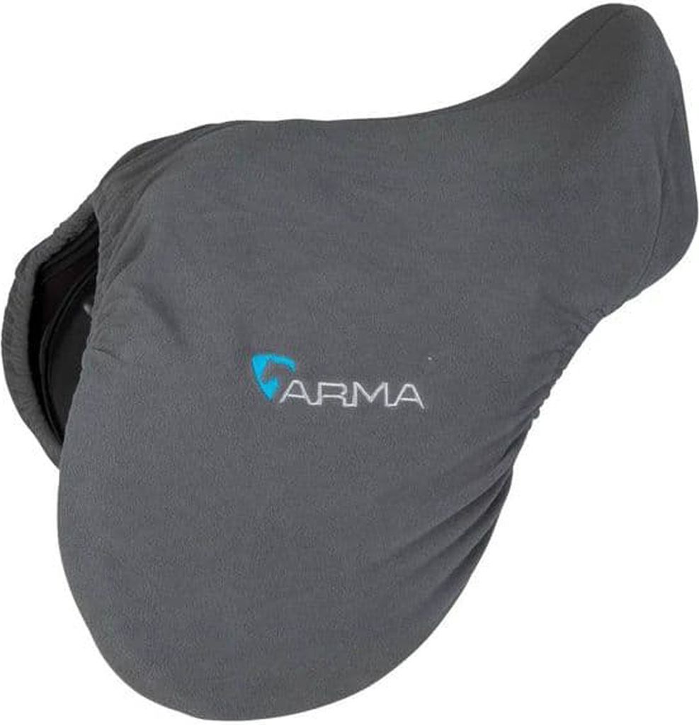 ARMA - Sattelschutzbezug, Fleece ER1464 (17 in - 18 in) (Grau)