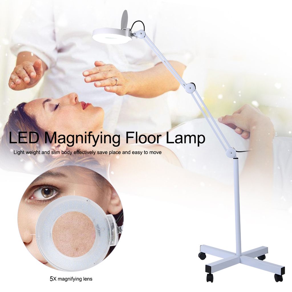 lED stojací lampa s 5násobným zvětšením, osvětlený Obrázek produktu 13