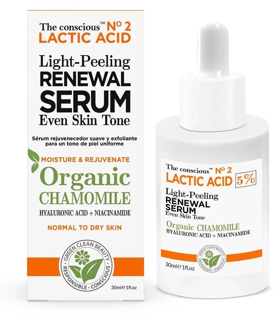 Sérum rénovateur à l'acide lactique et à la camomille bio Image du produit 