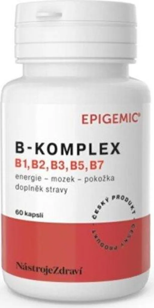 Vitamines B contre la Fatigue - Complexe B1 B2 B3 B5 B7 - 60 Gélules Bien-être