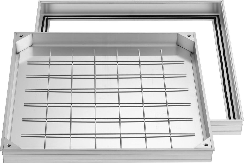 Couvercle de regard SucceBuy avec cadre 60 x 60 cm, Image du produit 
