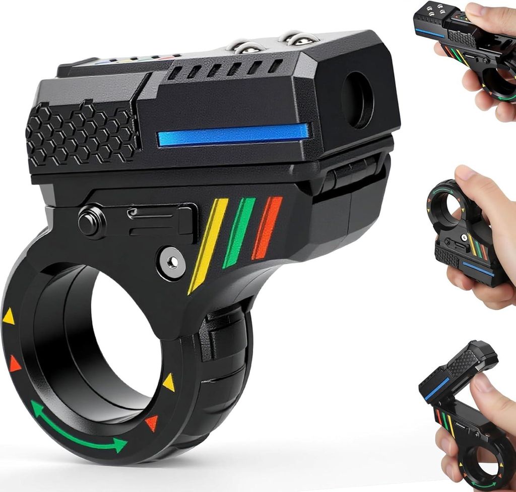 Giocattolo Sensoriale Fidget Slider Gun Pistola Antistress Immagine del prodotto 