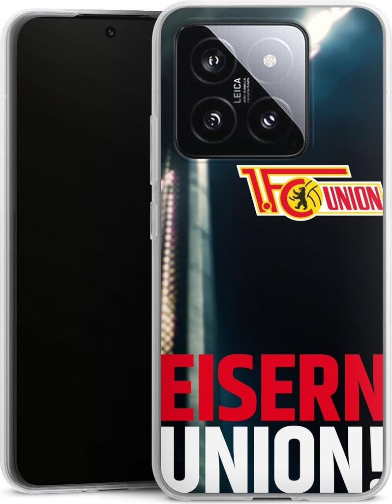 DeinDesign Handyhülle für Xiaomi 14 Silikon Hülle Case Smartphone Schutzhülle 1. FC Union Berlin Fanartikel Fußball
