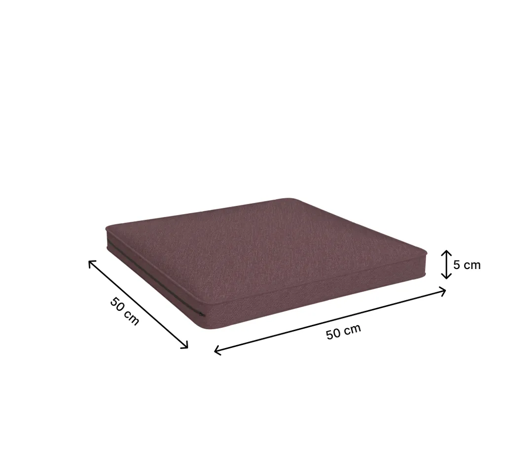 Cuscino Arredo POKAR Viola 50x50 | Eccellenza e Comfort - 3