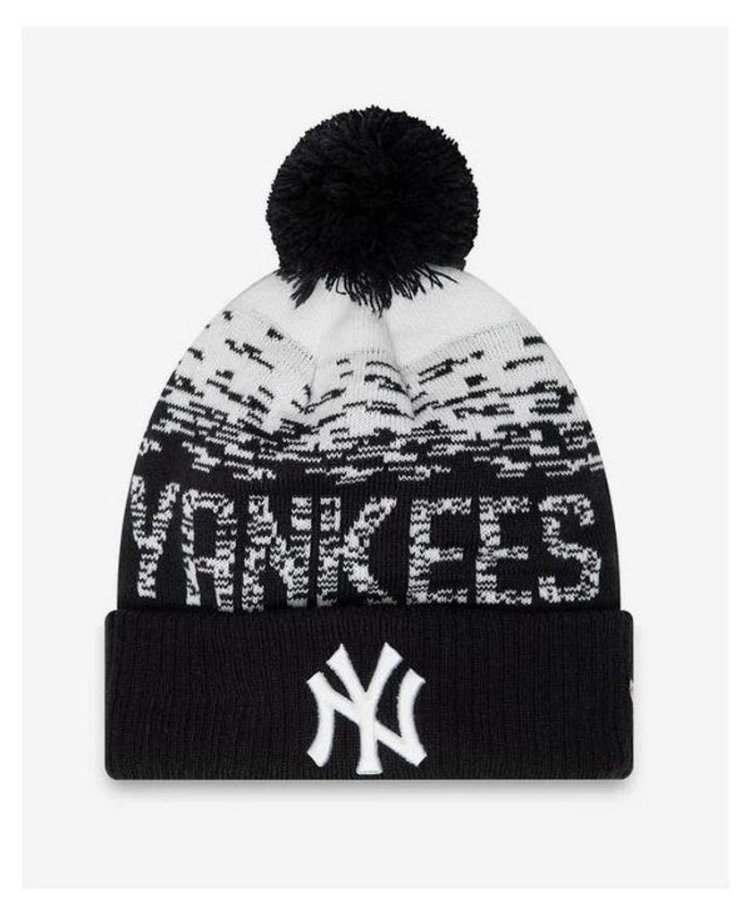 Bonnet MLB New York Yankees New Era Sport Knit Bleu marine Image du produit 