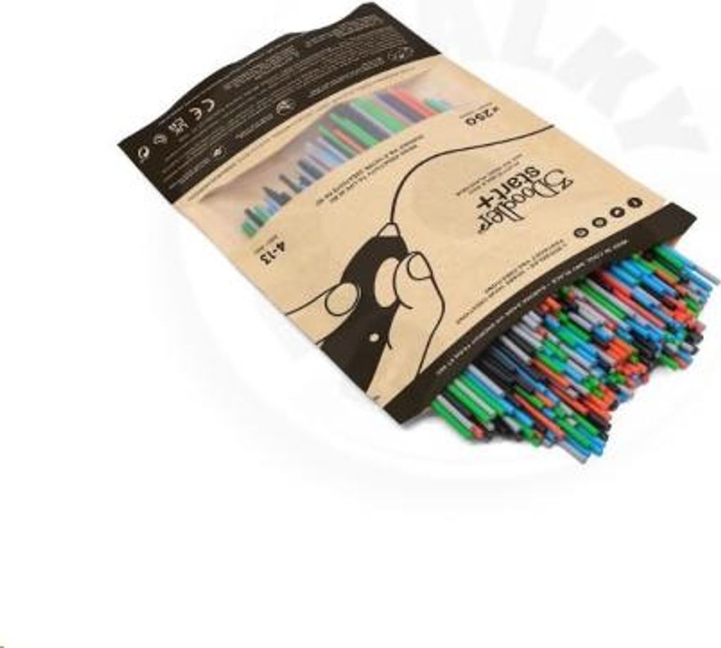 3Doodler Primary Pow Mixed Bag 250 Kompostierbarer Produktbild 