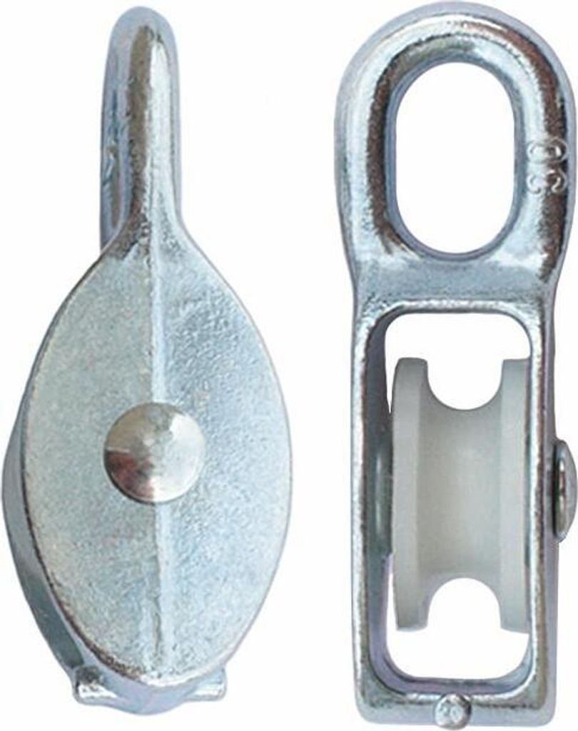Seilrolle Drahtseilblock Umlenkrolle Blockseilrolle 30 mm Blockrolle