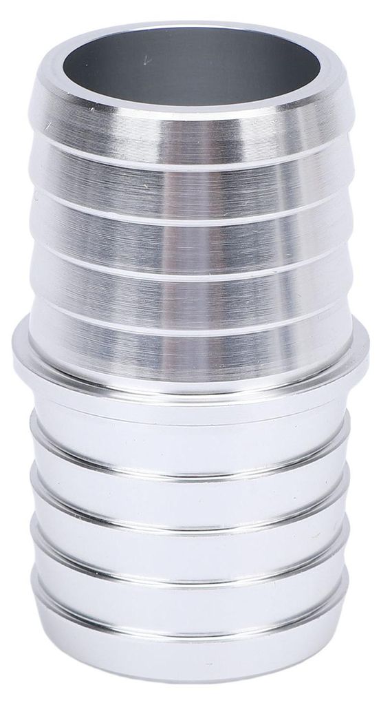 1,0 bis Zoll Schlauchstutzen-Spleißkupplungs-Reparatur-Fitting-Adapter aus Aluminium für Kühler, Kühlmittel, Ladeluftkühler, Wärmetauscher