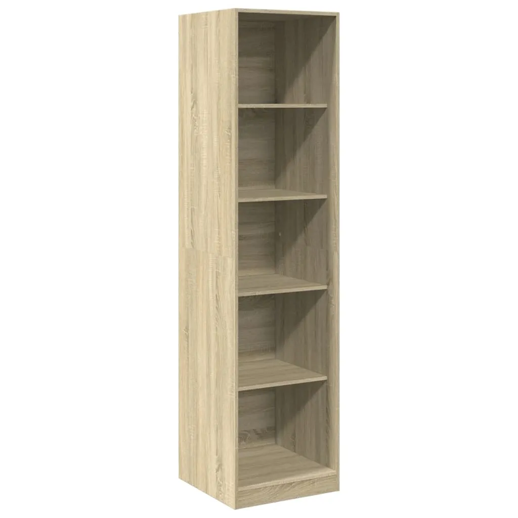 vidaXL Armadio rovere Sonoma 50x50x200 cm materiale a base di legno