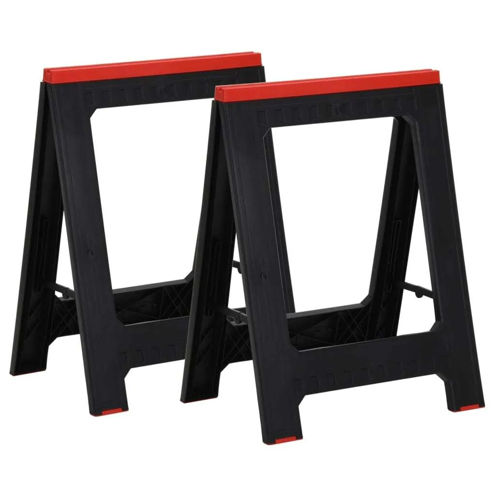 Tréteau de Travail Pliant Gain de Place vidaXL - Support Stable 350kg