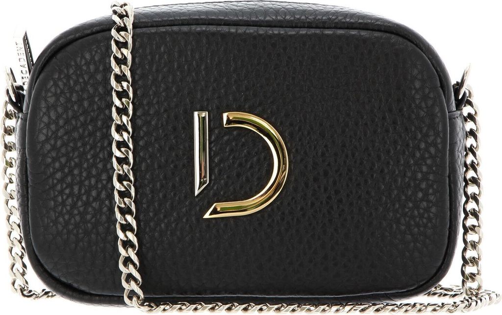 DECADENT Leder Umhängetasche Abendtasche Michelle Tiny Bag Black schwarz