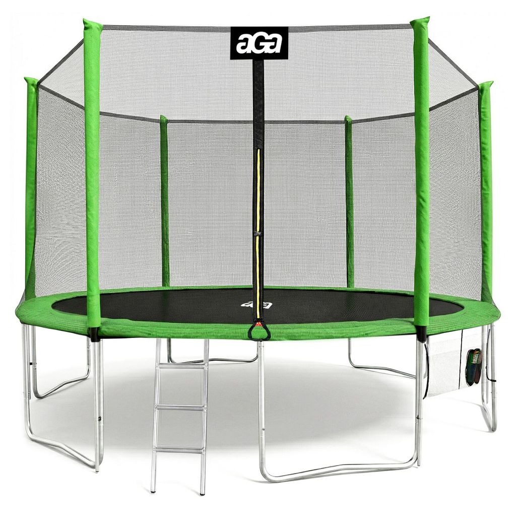 Aga SPORT PRO Trampolin 427 cm 14 ft Hellgrün