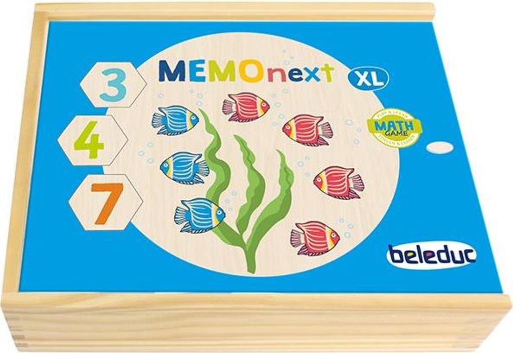 Beleduc Holz Memory Brettspiel XL Lernspielzeug