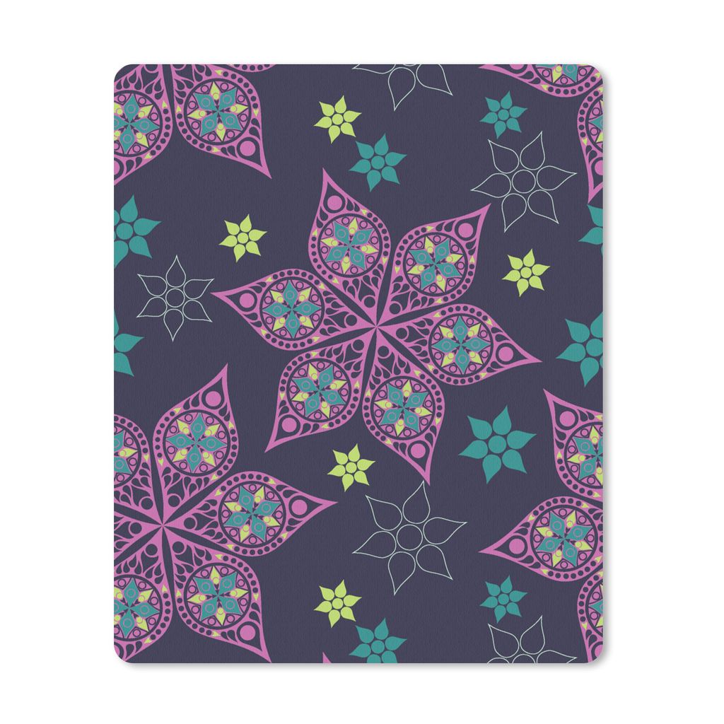 MuchoWow Mauspad Mousepad Sterne - Regenbogen - Luxus - Winter - Muster 30x40 cm - Mousepads - Maus Mat - Pad - Mausunterlage - Mausmatten