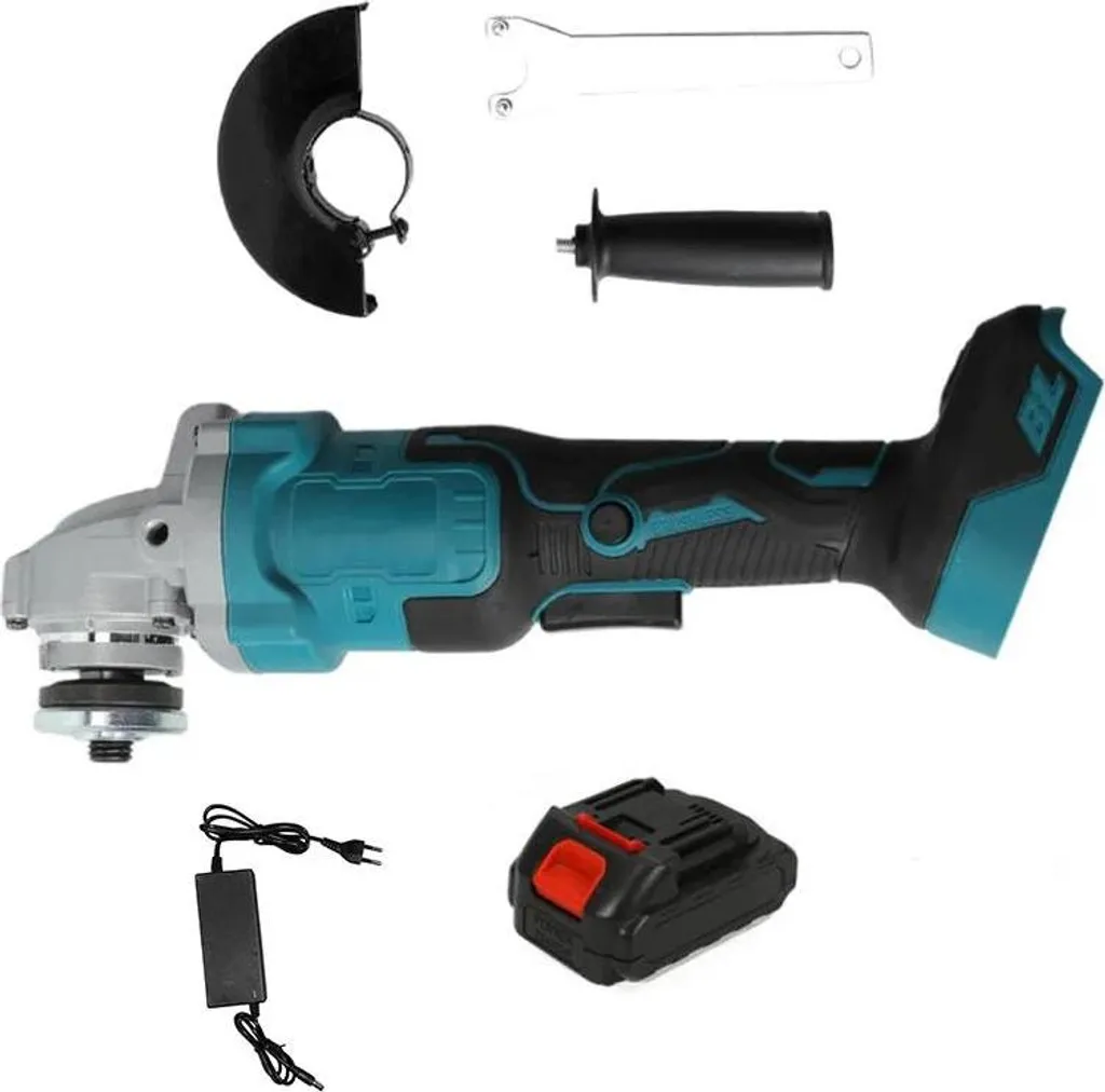 Meuleuse d'angle sans balais 125mm sans fil avec batterie Li-ion 20V