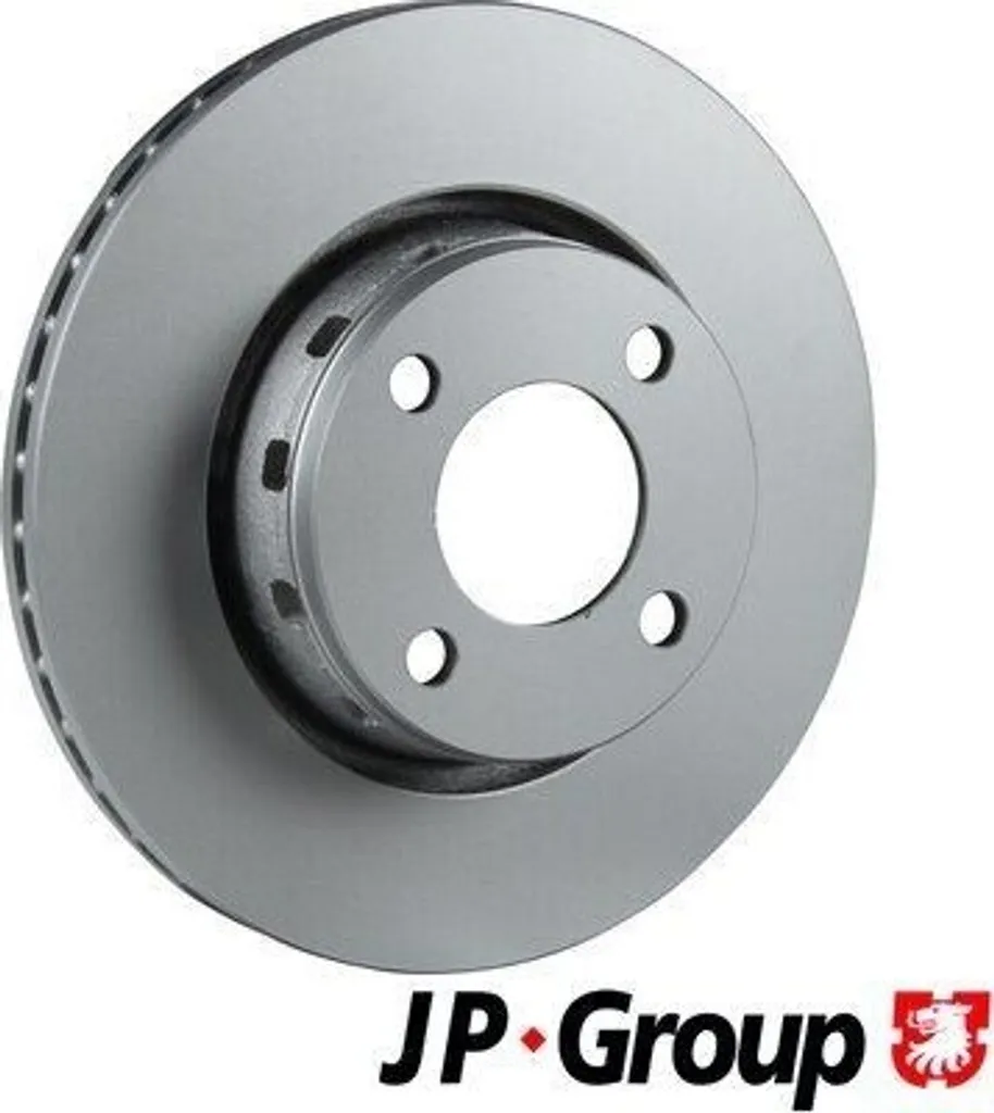 Jeu de Disques de Frein Avant 280mm JP GROUP pour Berline Audi 80 B4