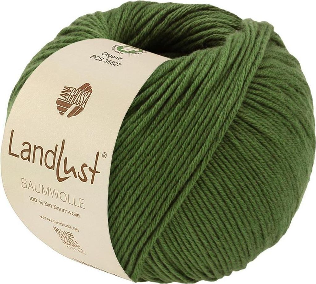 Lana Grossa - Landlust Baumwolle GOTS 0031 blattgrün