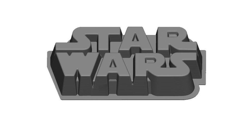 SD TOYS - Molde silicona Star Wars Logo