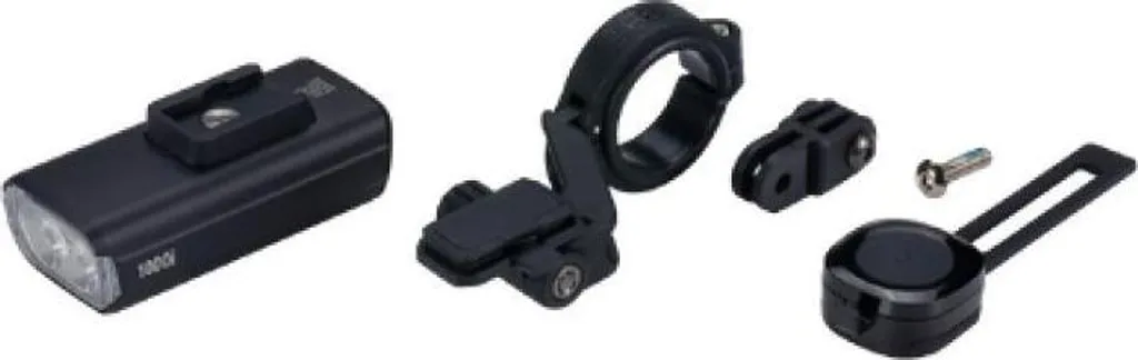 Éclairage Vélo NanoStrike 1000i Plus : Design Compact et Fixation Centrale