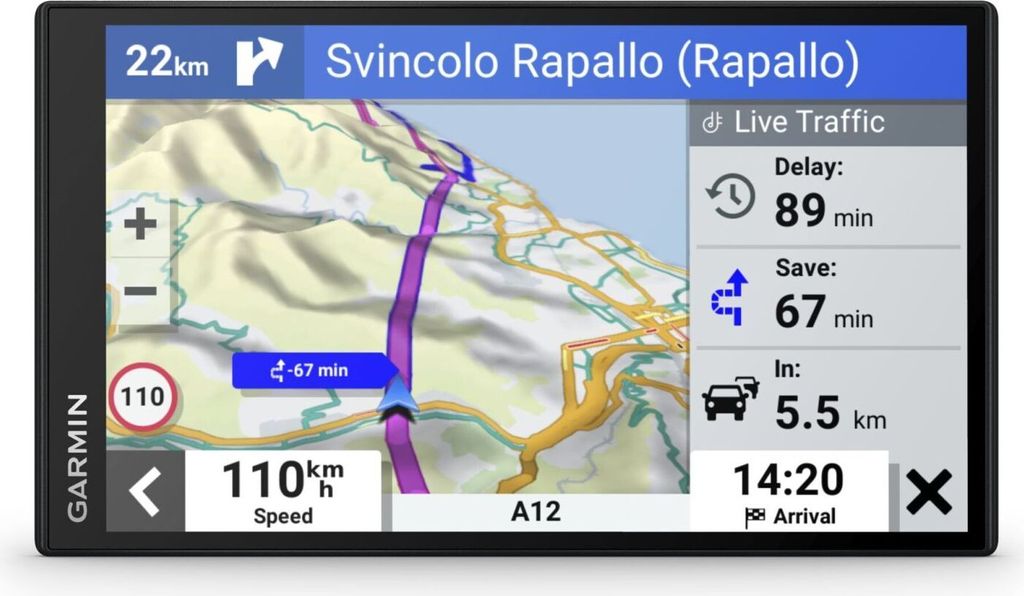 Garmin DriveSmart 76, 17,8 cm (7"), 1024 x 600 Pixel, TFT, Produktbild 