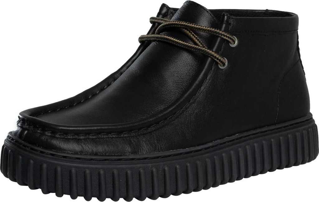 Clarks Torhill Hi Lederstiefel, Schwarz 46 EU Produktbild 