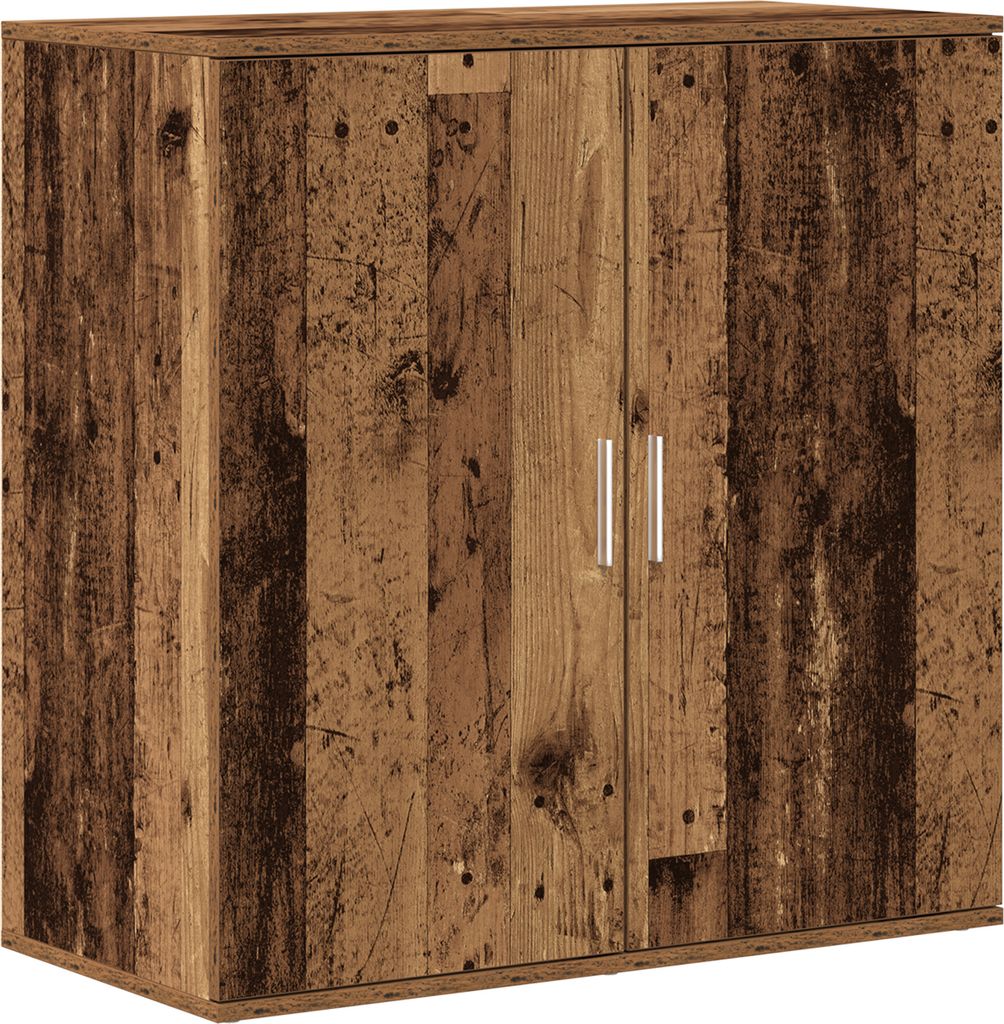 vidaXL Sideboard Altholz 79 x 38 x 80 cm Holzwerkstoff