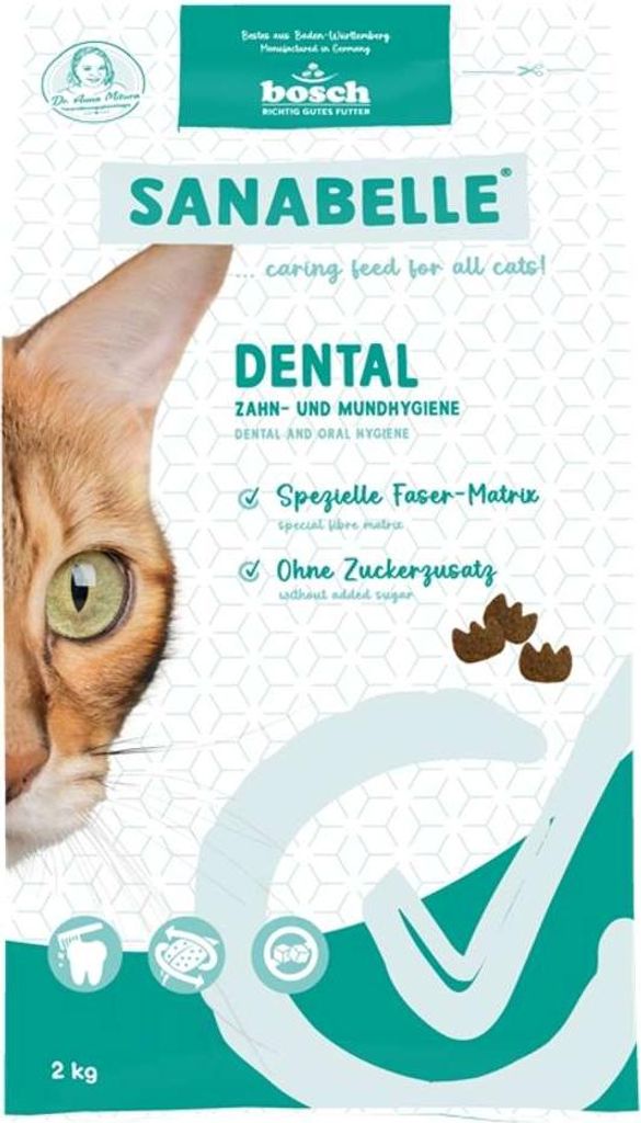 Bosch Sanabelle Dental Katzenfutter Alleinfuttermittel für Produktbild 