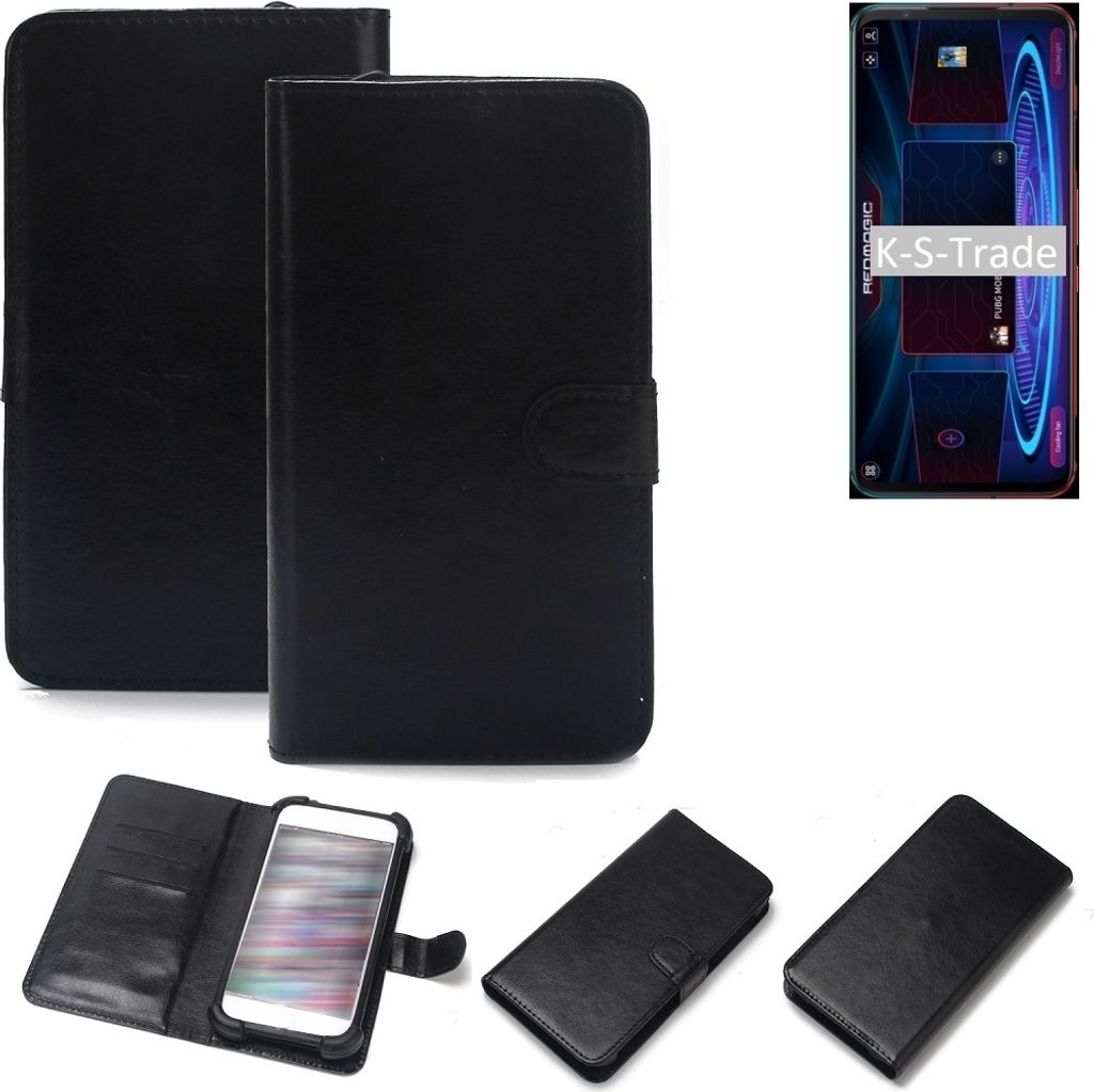 K-S-Trade Handyhülle Schutzhülle kompatibel mit Nubia RedMagic 5G Handy Schutz Hülle Handyhülle Bumper schwarz 1x