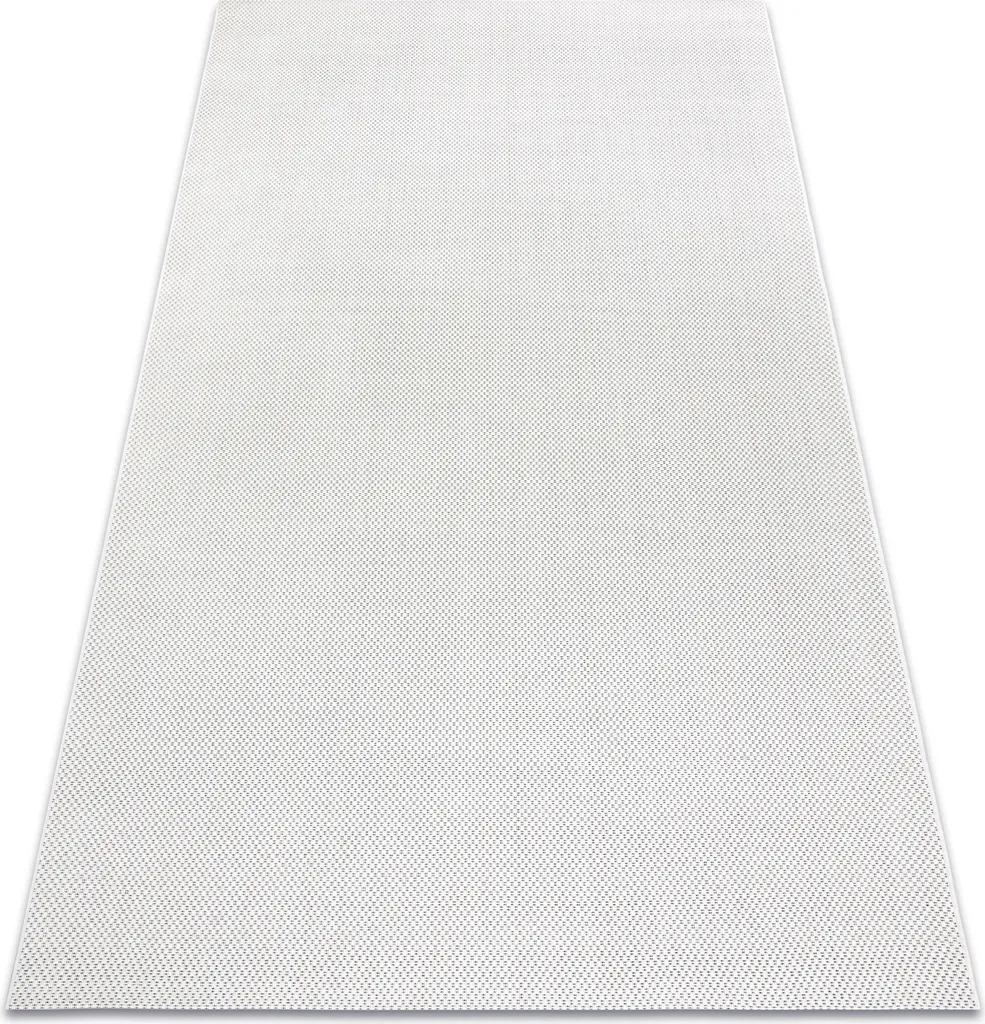 Tapis intérieur tissé plat Sisal Flat 48663 crème et lisse 140x200