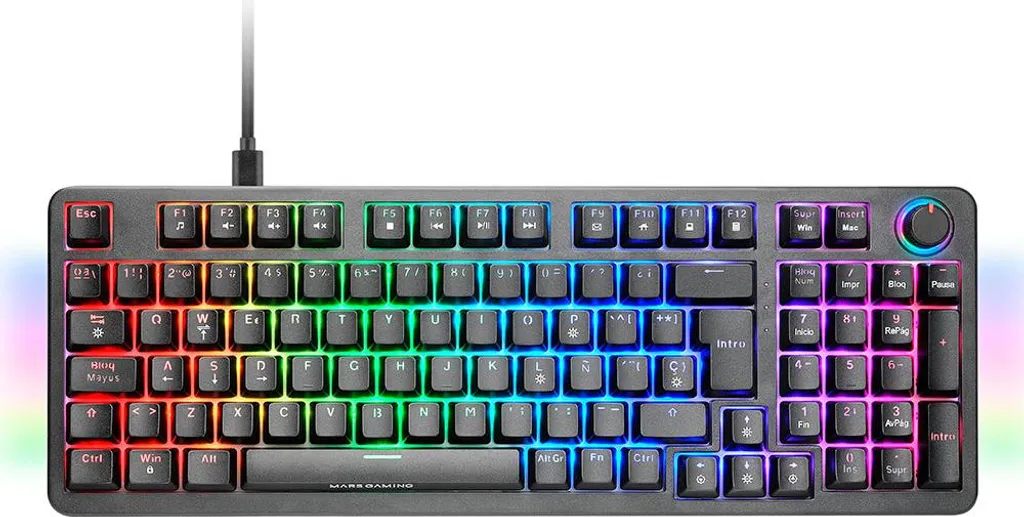 Mars Gaming MKPROBES Clavier Mécanique Gaming Compact Layout TKL Pro - 4