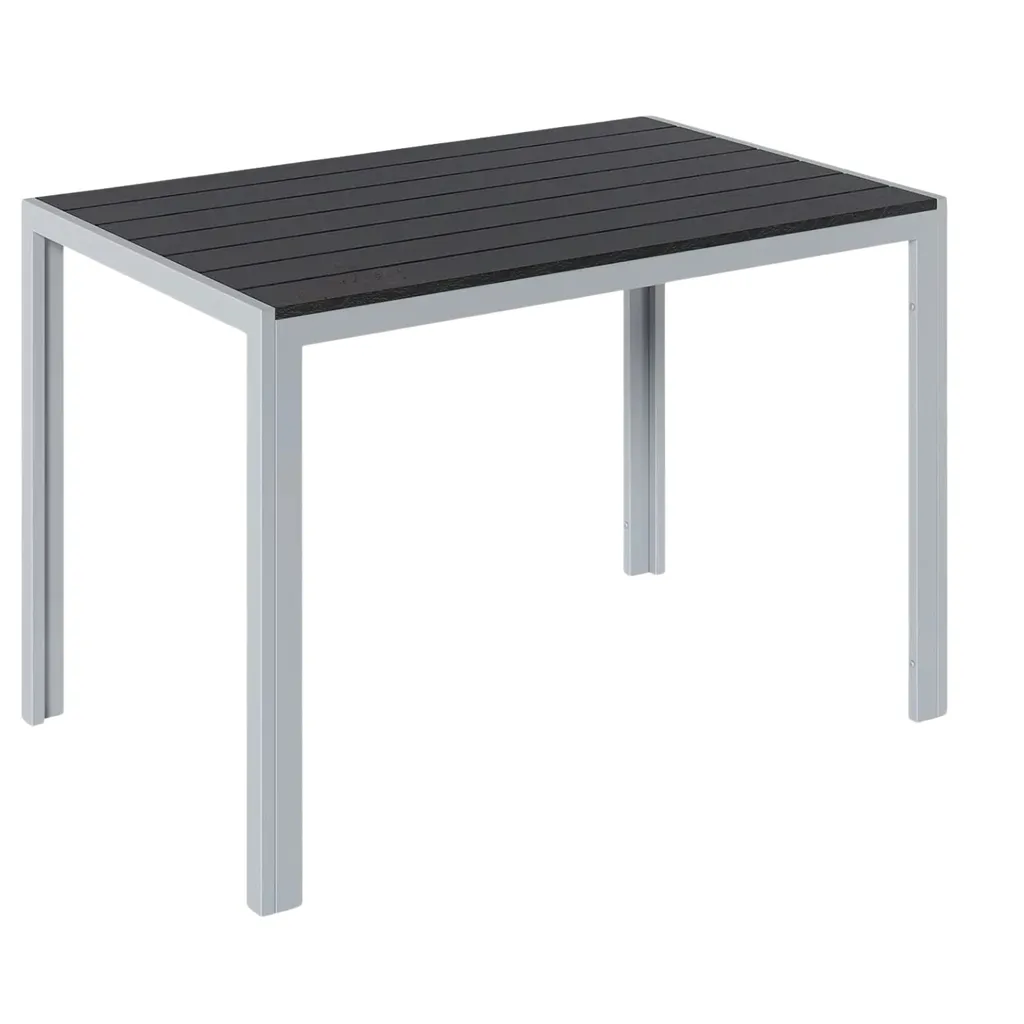 Table de jardin pour terrasse et balcon, coin repas extérieur 4 places
