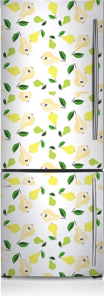 Magnetfolie Magnete Küche Kühlschrank Dekoration 70x190 cm - Gelbe Birne