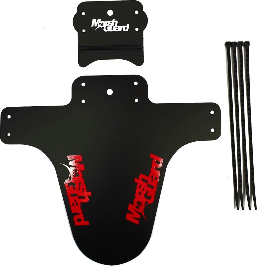 Marsh Guard Plus Mud Schutzblech Fender Schwarz/Logo ROT Produktbild 