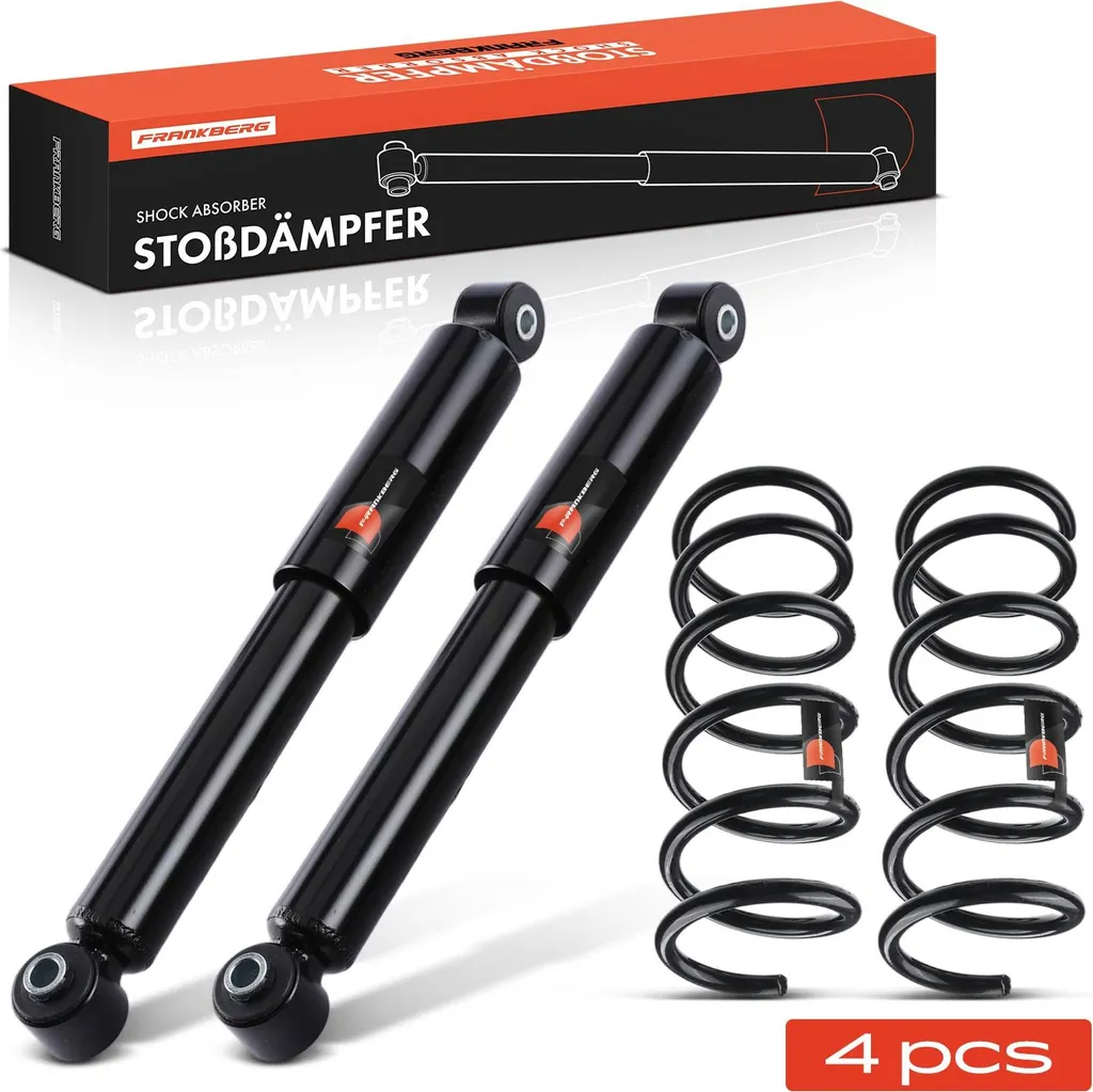 Kit Amortisseur Arrière et Ressort Fiat Panda 169 1.2 Suspension Gaz