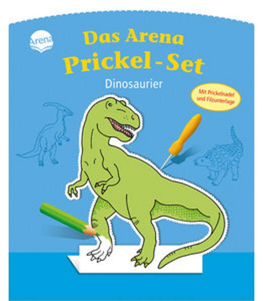 Das Arena Prickel-Set. Dinosaurier Produktbild 