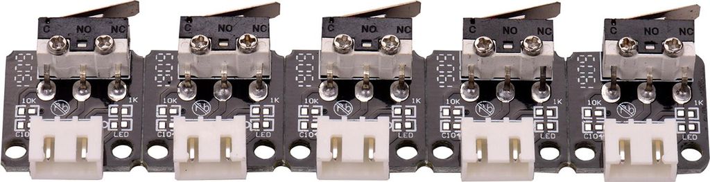 5 Stück 3D-Druckerteile Endschalter 3-polig für CR-10 Serie Ender-3 3D-Drucker