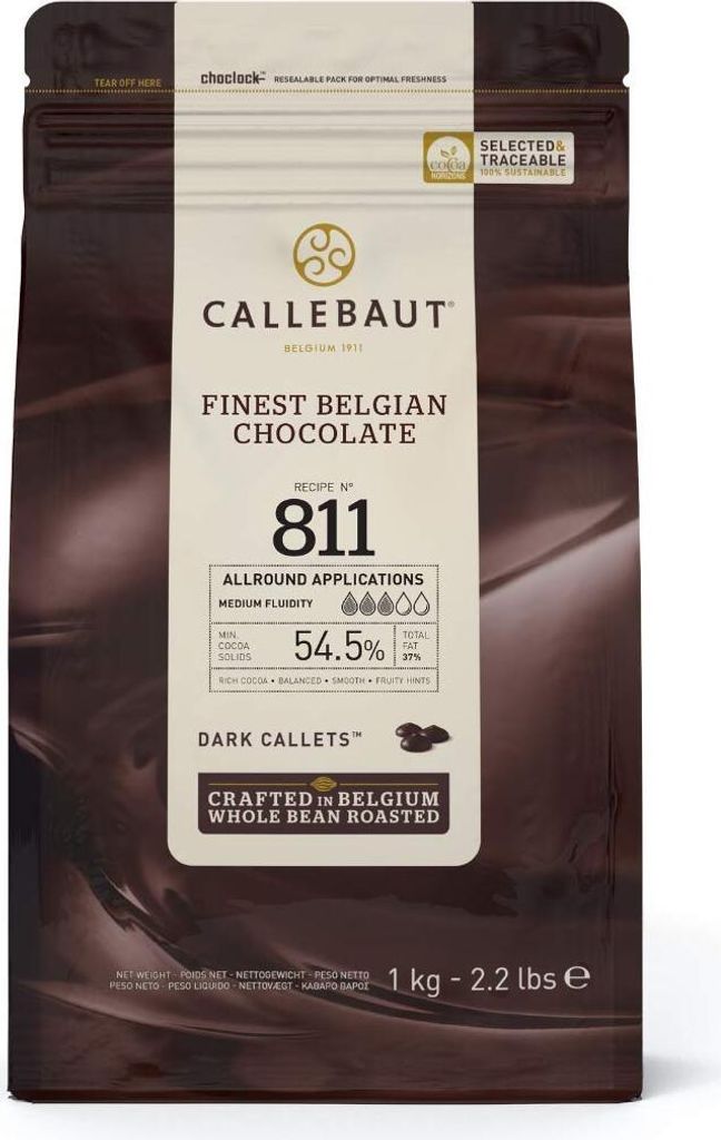 A bag of Callebaut chocolate.