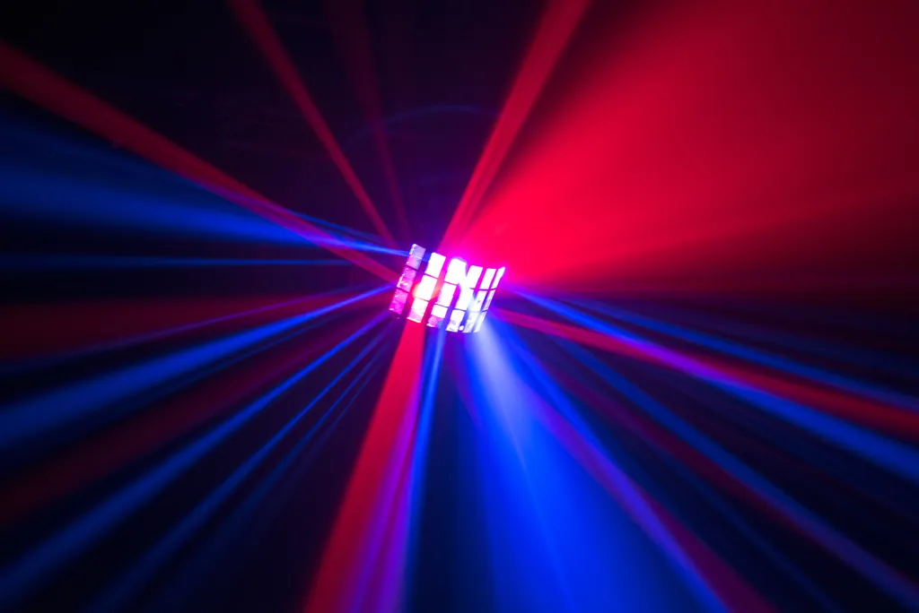 Showtec Energetic lampe à effets LED RGB multifaisceaux pour DJ et soirées - 6