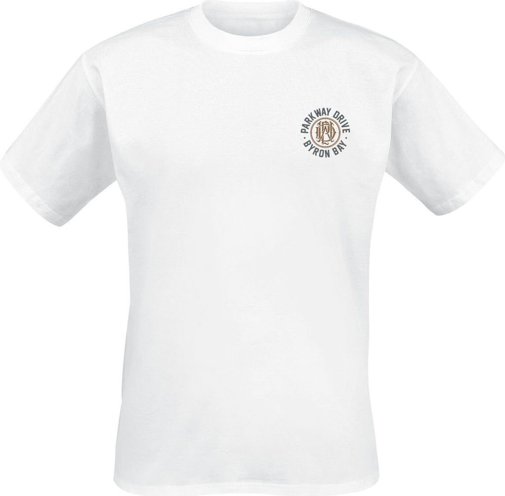 Parkway Drive T-Shirt Herren Devil Tricks weiß XL