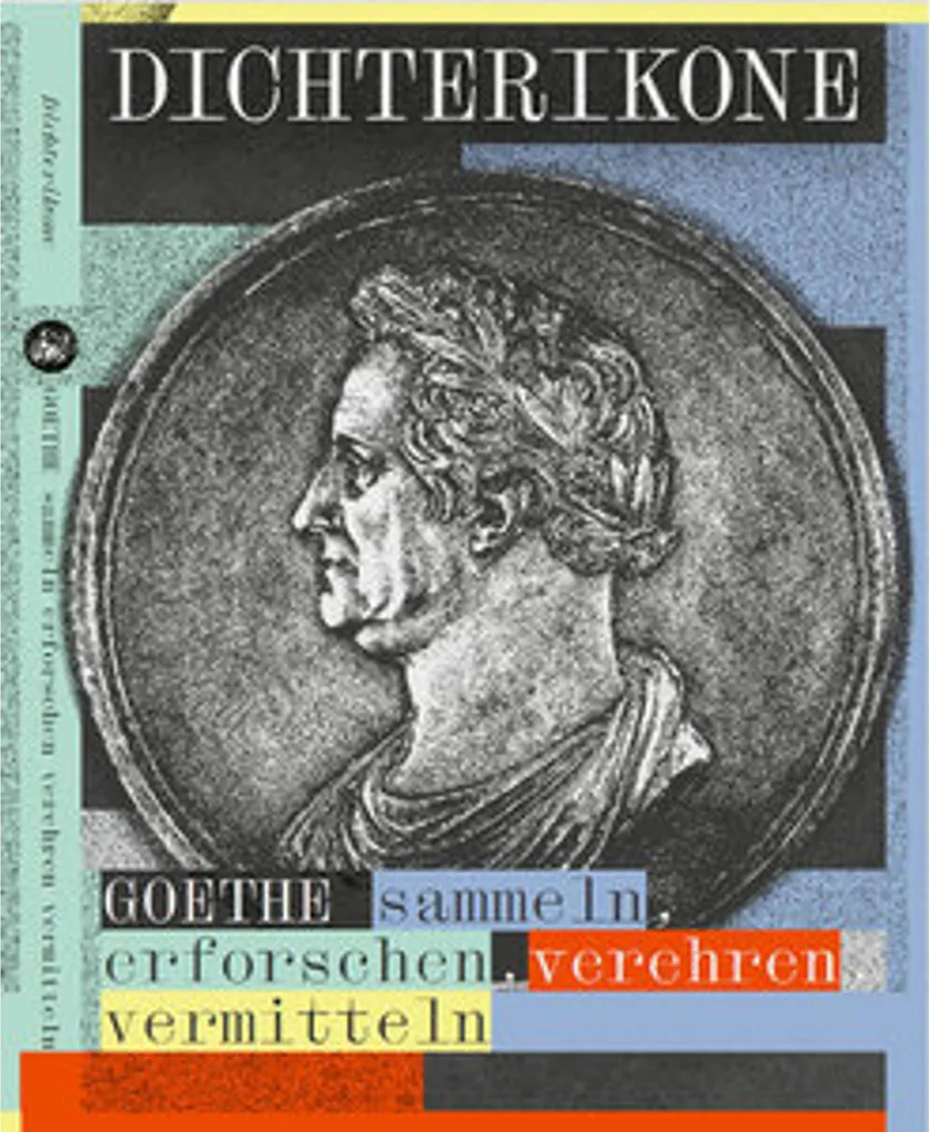 Livre Dichterikone Goethe : recherche et conservation du génie littéraire