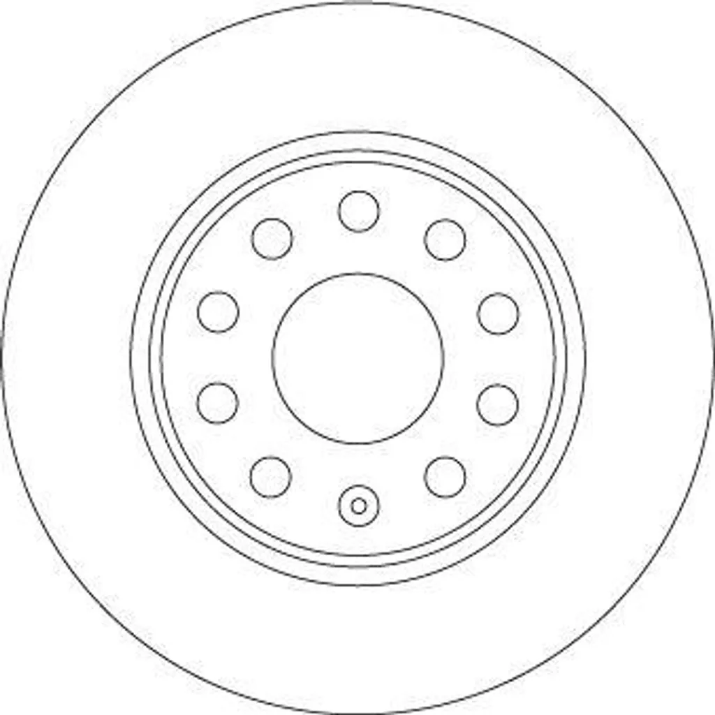 Disque de frein TRW DF6952 compatible avec l'essieu arrière de l'Ateca
