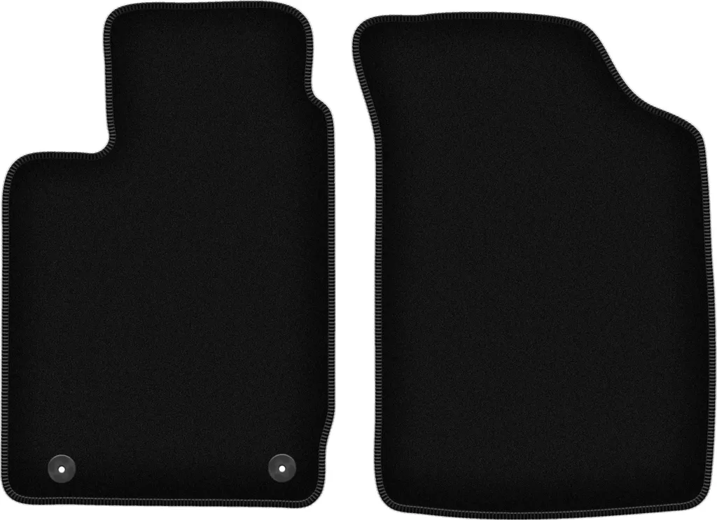 MOTOS Strike Tappetini auto Velours per auto destinato a Renault Modus 2004-2012 - Standard, Tessuto, Bianco tappetino auto - Provate un nuovo comfort di guida con un set di tappetini in velluto