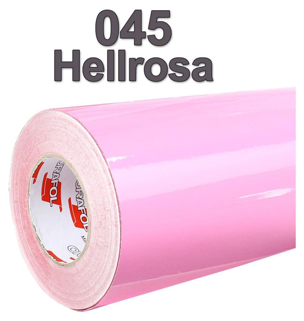 (5,60€/m²) Oracal® Möbelfolie 045 Hellrosa Glanz 126 cm Produktbild 
