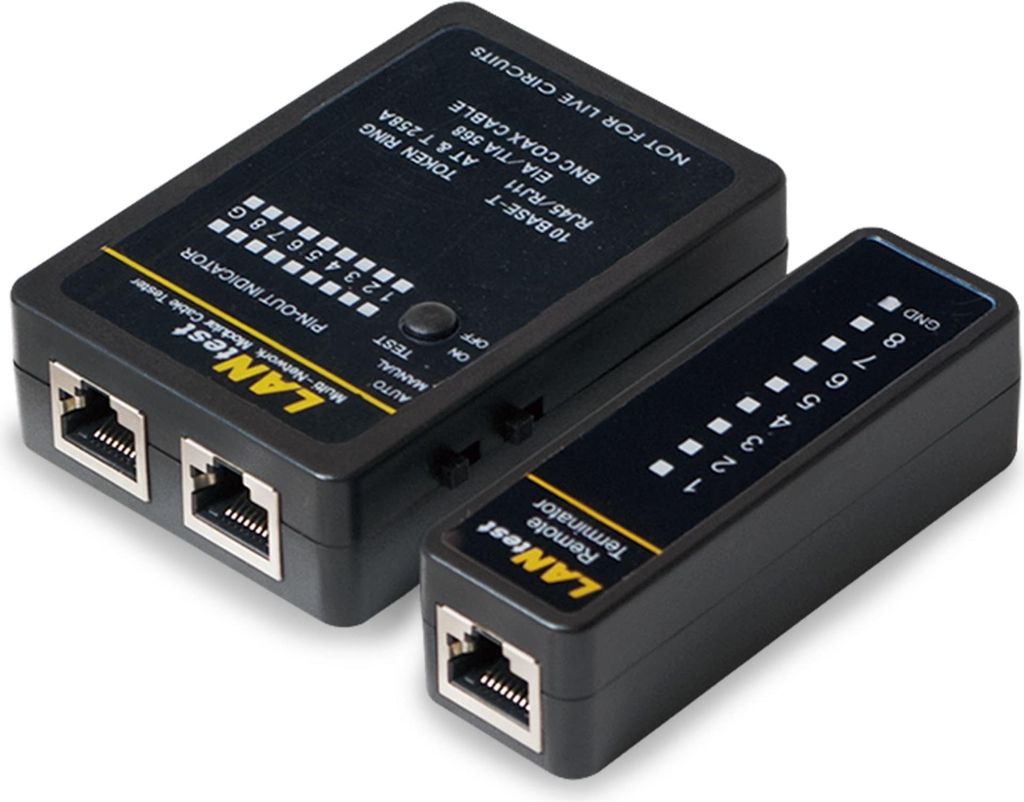 LogiLink Kabeltester Netzwerk RJ45/RJ11/RJ12& BNC Stecker